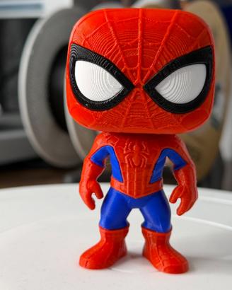 funko po di spider man stampato in 3d