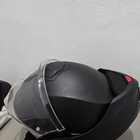 Casco e giubbino moto donna