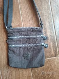 Borsetta originale kipling grigio antracite 