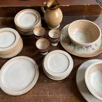 Servizio piatti in terracotta Ibis Cunardo