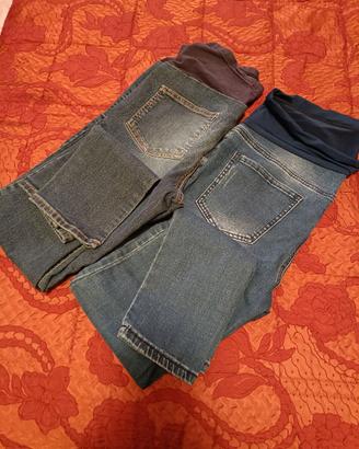 Jeans premaman taglia 42-44