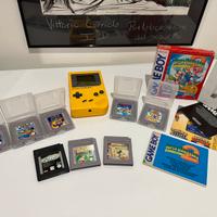 Game boy classic + 8 giochi funzionanti