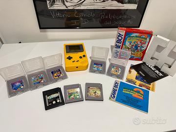 Game boy classic + 8 giochi funzionanti