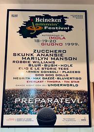 Manifesto origine heinken jammin festival 1999