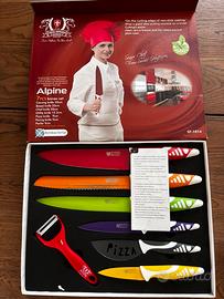 Set 7 coltelli da cucina Alpine Swiss design