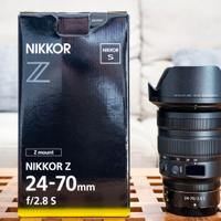 Obiettivo Nikon Nikkor Z 24-70 mm f 2.8 S