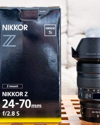 Obiettivo Nikon Nikkor Z 24-70 mm f 2.8 S