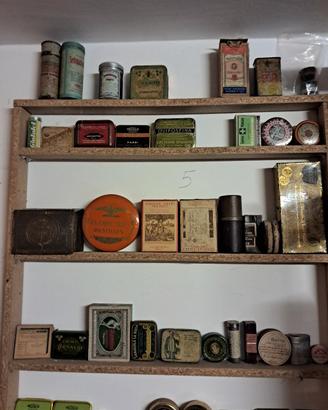 scatole latta Farmaceutiche 