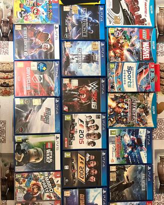Videogiochi vari PS4/PS5/Switch/Whii U