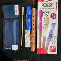 Flauto dolce Hohner Alegra line destri e mancini