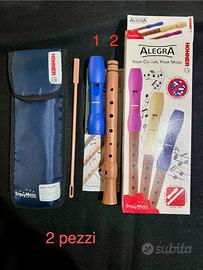 Flauto dolce Hohner Alegra line destri e mancini