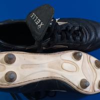 scarpe calcio in pelle tacchetti ferro 40 1/2