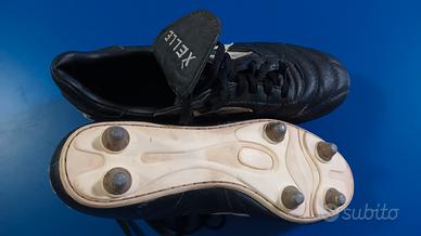 scarpe calcio in pelle tacchetti ferro 40 1/2
