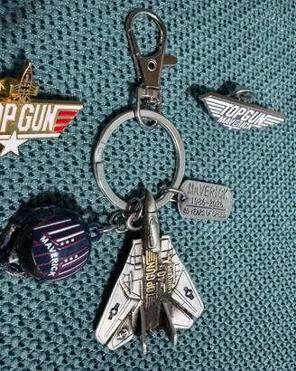 Portachiavi e spille Top gun 40° anniversario