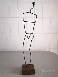 Scultura manichino Ikea Laurids Lonborg vintage 80