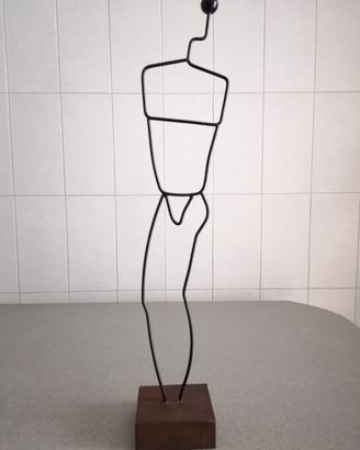 Scultura manichino Ikea Laurids Lonborg vintage 80