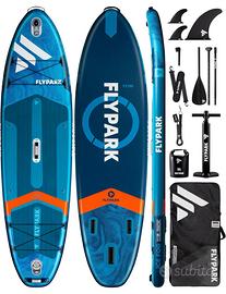 FlyPark Blue BassHunter Std - grigio 335x89x15