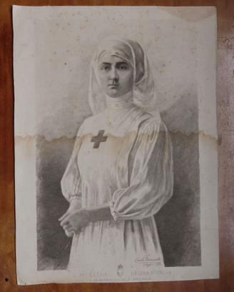 Regina Elena Savoia Croce Rossa 1gm 1916 (z)