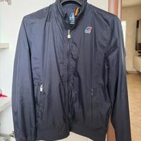 Giacca k-way blu