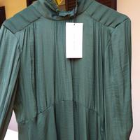 Abito zara verde bottiglia