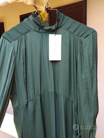 Abito zara verde bottiglia