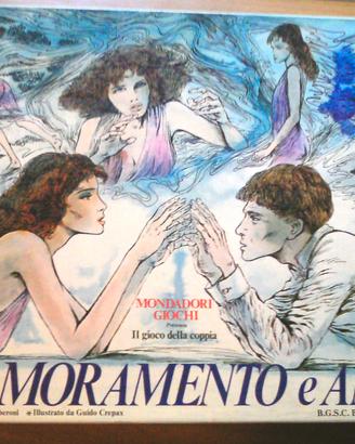 Gioco Innamoramento e amore illustrato da Crepax
