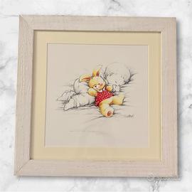 Quadro decorativo cameretta bimbi – dolce soggetto