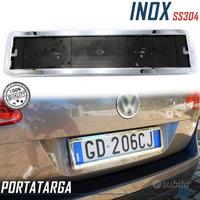 Portatarga POSTERIORE Cromato per Auto ALFA ROMEO