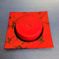 Centrotavola con candela