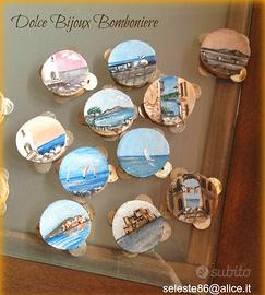 Tamburelle napoletane bomboniere segnaposto