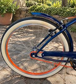 Coppia Bici Unisex Blu & Cuoio - PARI AL NUOVO