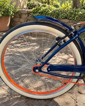 Coppia Bici Unisex Blu & Cuoio - PARI AL NUOVO