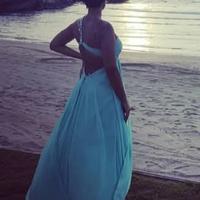 Vestito verde Tiffany da cerimonia