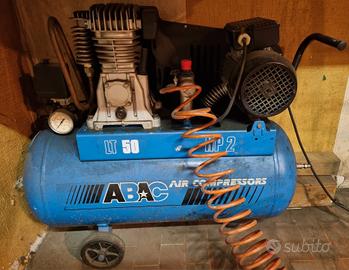 Compressore d'aria elettrico 50 litri ABAC