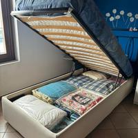 Letto singolo contenitore
