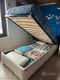 Letto singolo contenitore