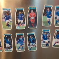 12 figurine magnetiche Italia Mondiali 2010