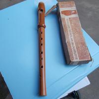 Flauto dolce Meazzi Roessler, olandese, anni 70