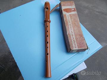 Flauto dolce Meazzi Roessler, olandese, anni 70