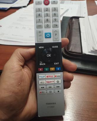 Telecomando TV 65 pollici Toshiba originale
