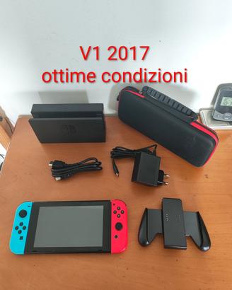 Nintendo Switch V1 2017  con accessori