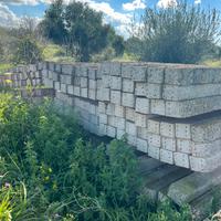 Pali in cemento frangivento