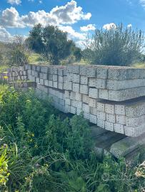 Pali in cemento frangivento