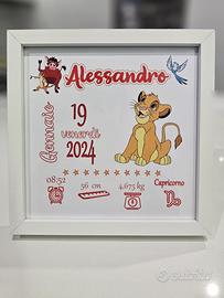 Quadretto per cameretta.