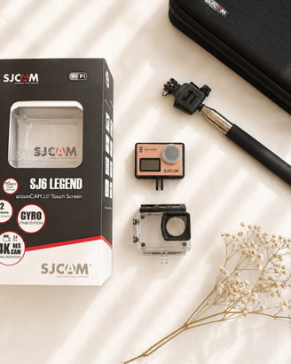Action cam Sjcam 6 legend rosa metallizzato