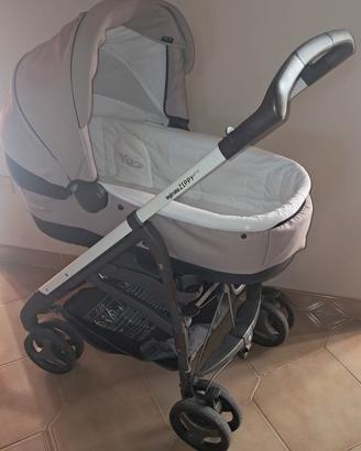 trio gemellare e sediolone pappa