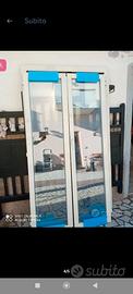 finestre doppio vetro a specchio con gas come nuov
