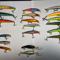 artificiali (minnow/jerk/shad 8-4gr 9/7cm)