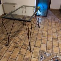 Tavolino ferro battuto