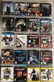 Giochi PS3 Minecraft Naruto Battlefield Simpson